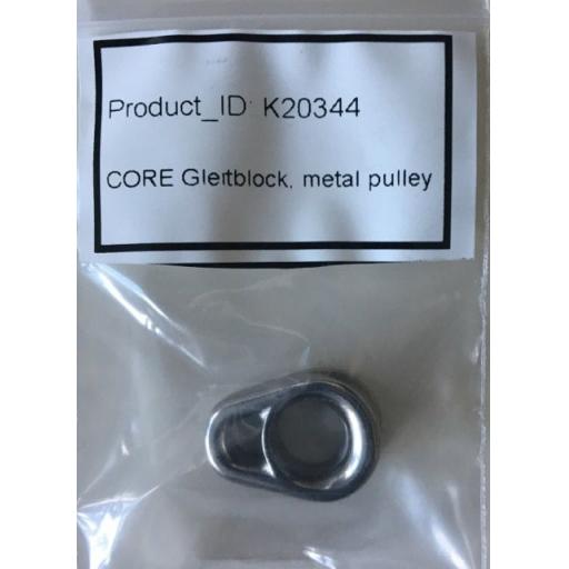 Core Gleitblock metal pully