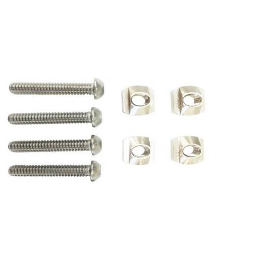 MH129 4 x Button Head Screws M8x30 Washers and T-nuts M8